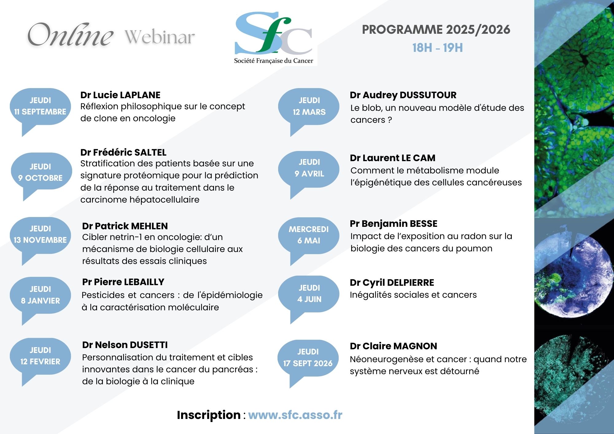 Programme Webinaires SFC 20252026