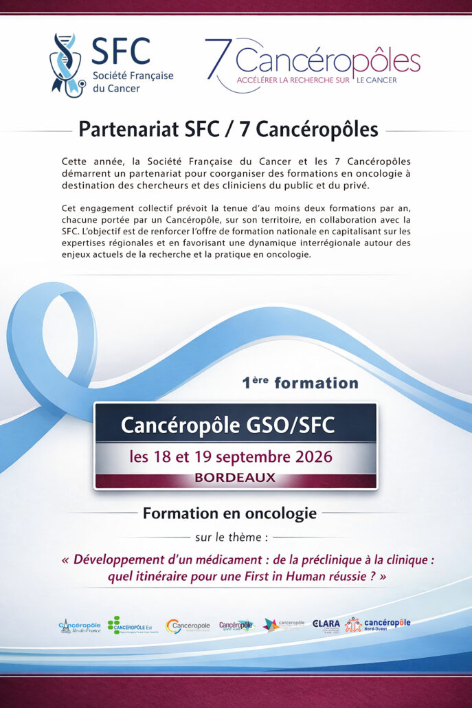 Affiche Cancéropôle GSO SFC